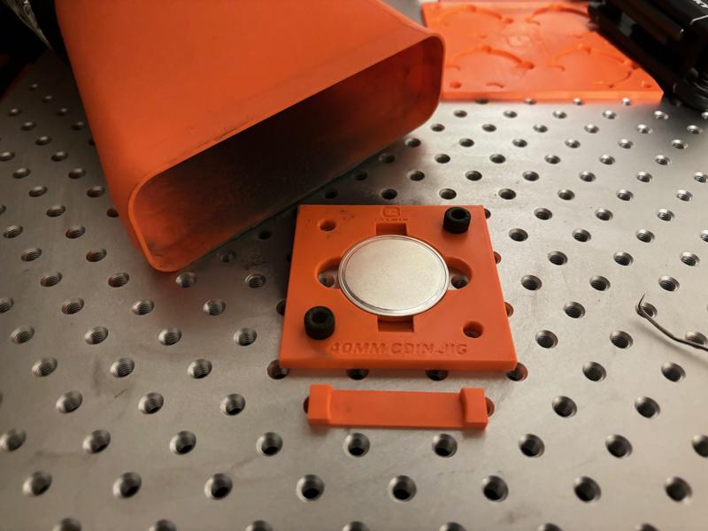 40mm Coin Jig for Fiber Laser