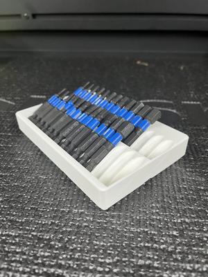 Gridfinity Angled Bit Holder