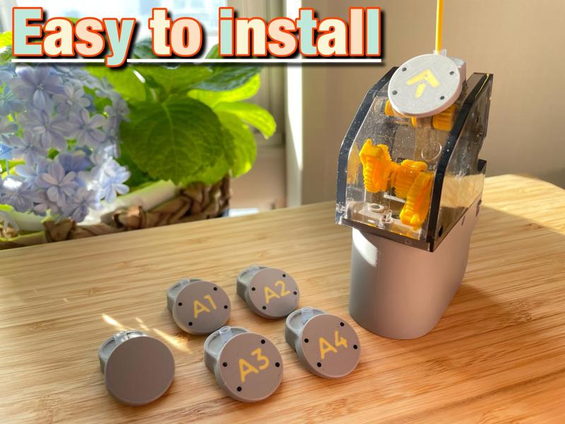 AMS Big Feeder Protector&EZ install