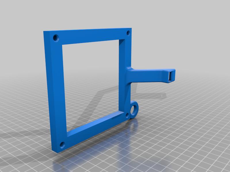 Rigol DHO800/900 VESA Mount with Cable Hold