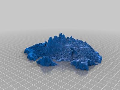 Minecraft Mountain Island IV
