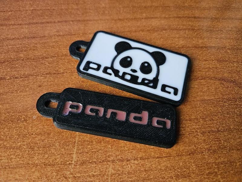 Fiat Panda keyring