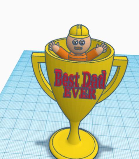 Best Dad trophy