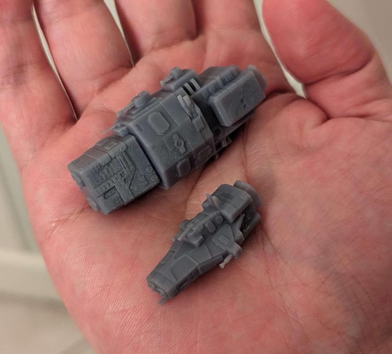 ANS Raines Class Frigate (Nebulous: Fleet Command) 1:1800 scale