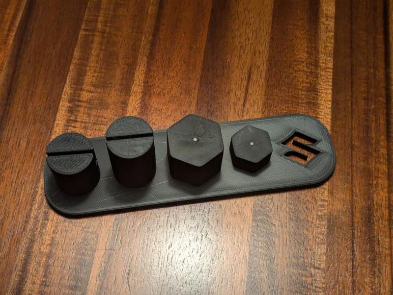 Suzuki SV650 wheel alignment tool