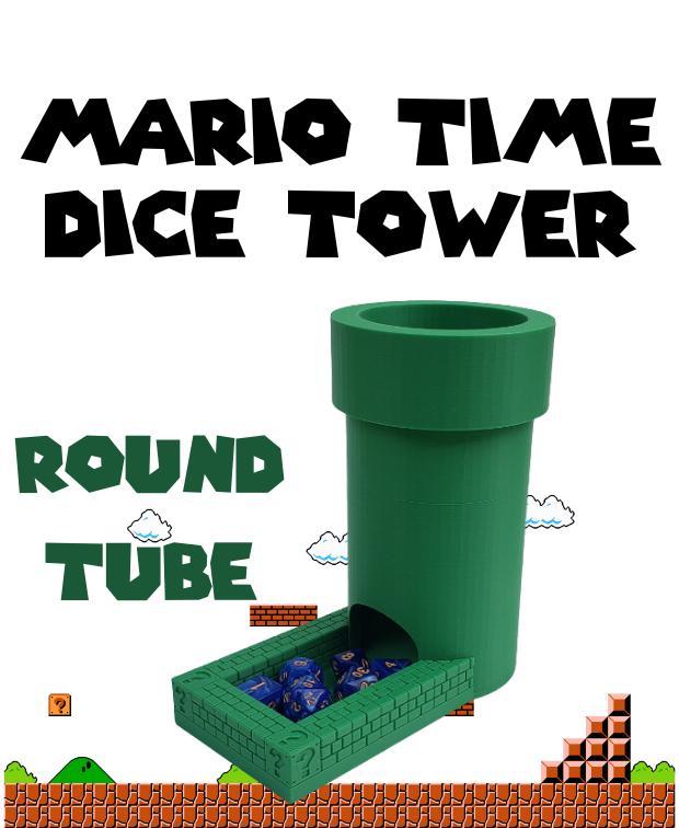 Dice Tower - Super Mario Bros. ROUND Tube