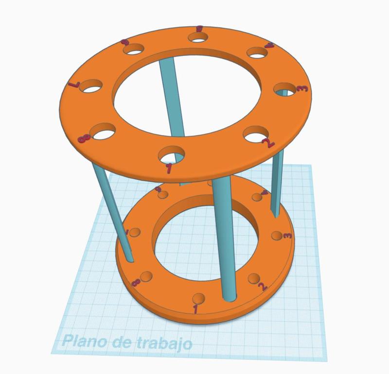Pipette Holder. Soporte para pipetas.