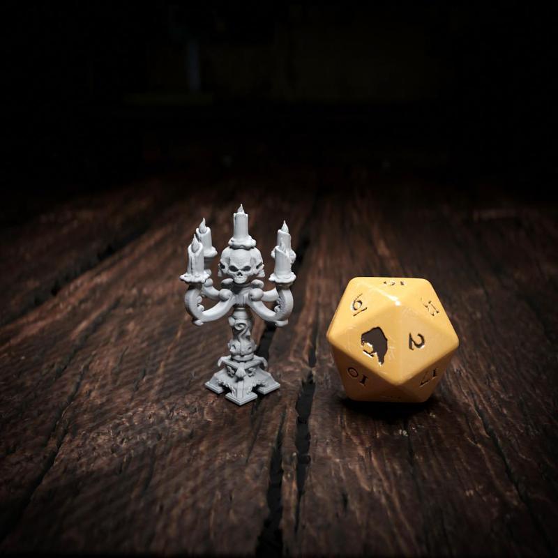 Candle Holder - Prop | The Rise of the Necromancer