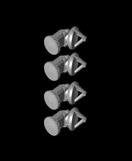 700 Scale SPG-61 Radar.stl