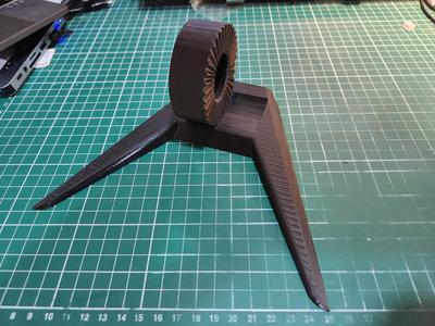 Portable monitor stand for multifunction arm mounting system