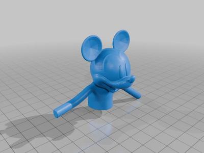 Epic Mickey body with head remix