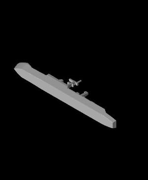 1/1250 Scale HMS Type 41 Gun Frigate.stl