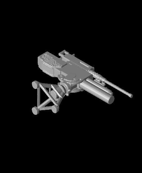 1/35 Scale Mk 2 81mm Mortar with 50 Cal.stl