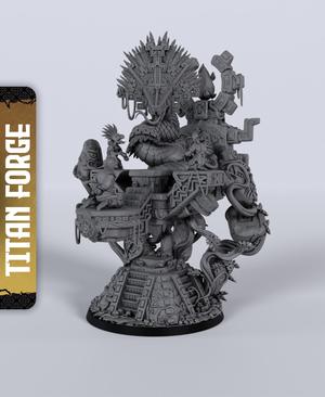 Serpent God - With Free Dragon Warhammer - 5e DnD Inspired for RPG and Wargamers