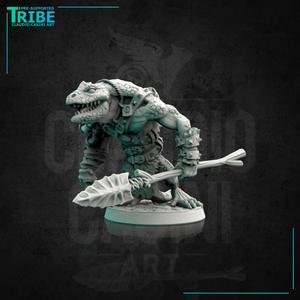 (0009) Troglodyte with spear