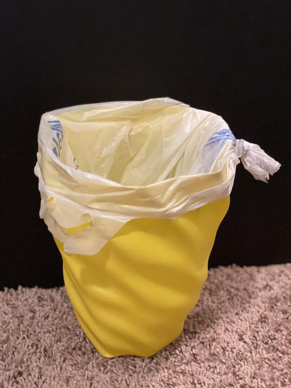 Wavy Waste Basket