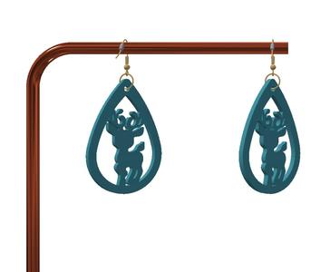 Cute keychain / earrings