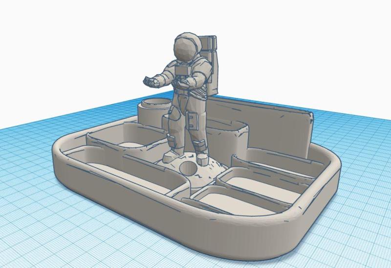 Spacey 3D Printing Tool Organizer
