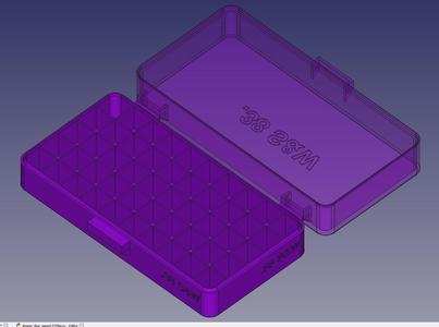 .38 Smith & Wesson, Head Down, Spring Latch, PIP Hinge Modular Ammo Box