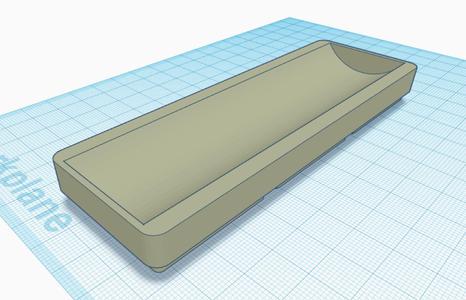 3x1 Gridfinity Scotch tape holder