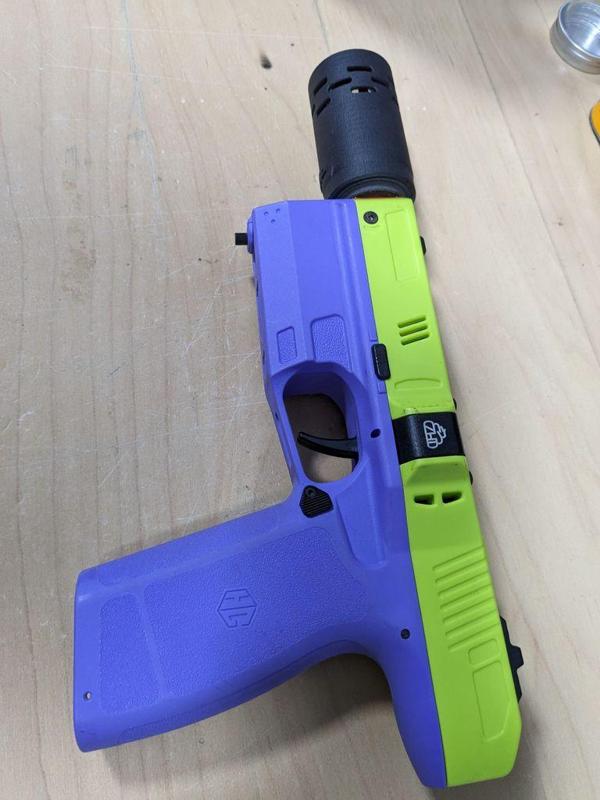 Threaded Muzzle for HC Diana Blaster (to use with DTB flash tracer)