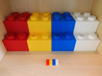 Flower stand Lego brick