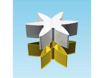 Shuriken 0056, nestable box (v2)