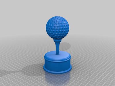 Golf Trophy Geocache