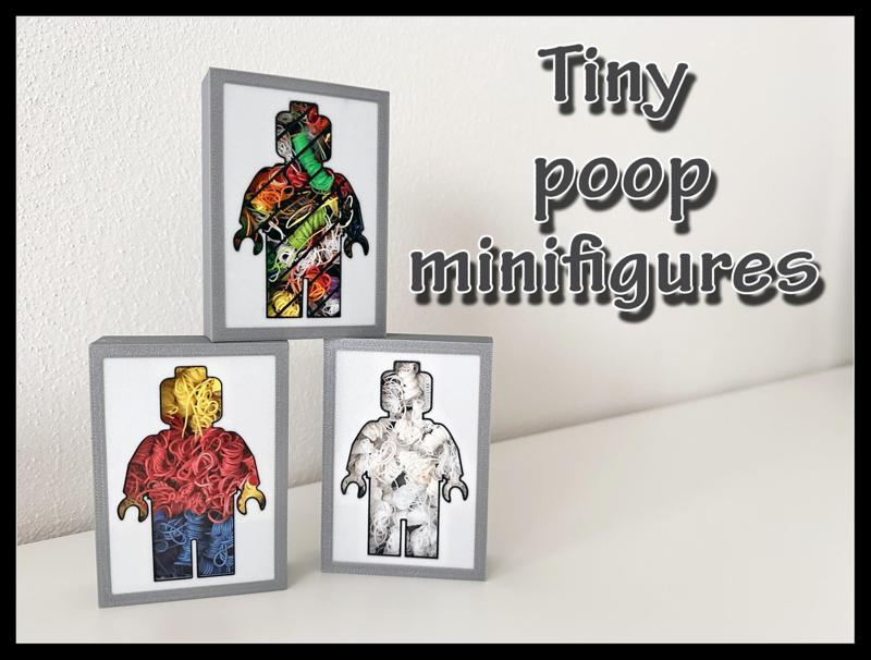 Tiny Poop Minifigures
