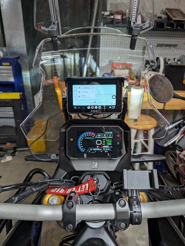 Aoocci C3 mount plate for Suzuki 800DE or .5" bar mount