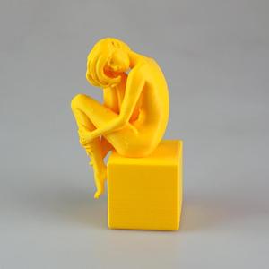 GIRL ON BOX