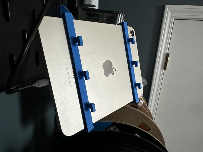 iPad Mini mount for Ikea Skadis