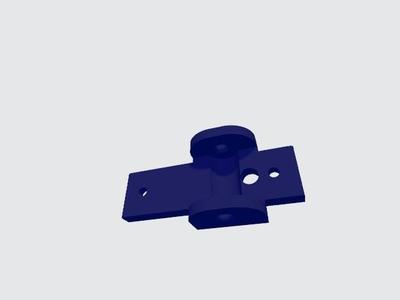 Diana 27 25 Rear Sight Body