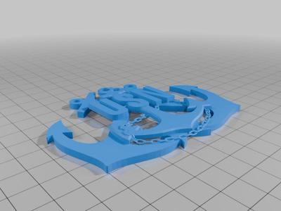 BM Crossed Anchors