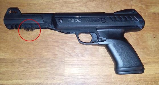 Gamo P900 picatinny mount 22 mm