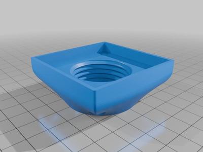 Lack Leveling Feet with Wood Screws