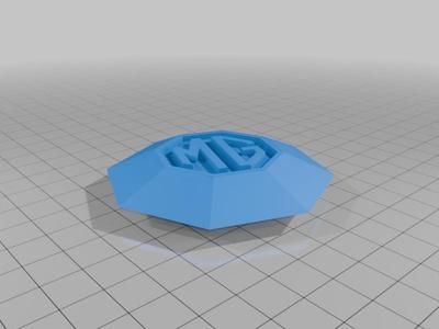 MG TD Weel hub logo
