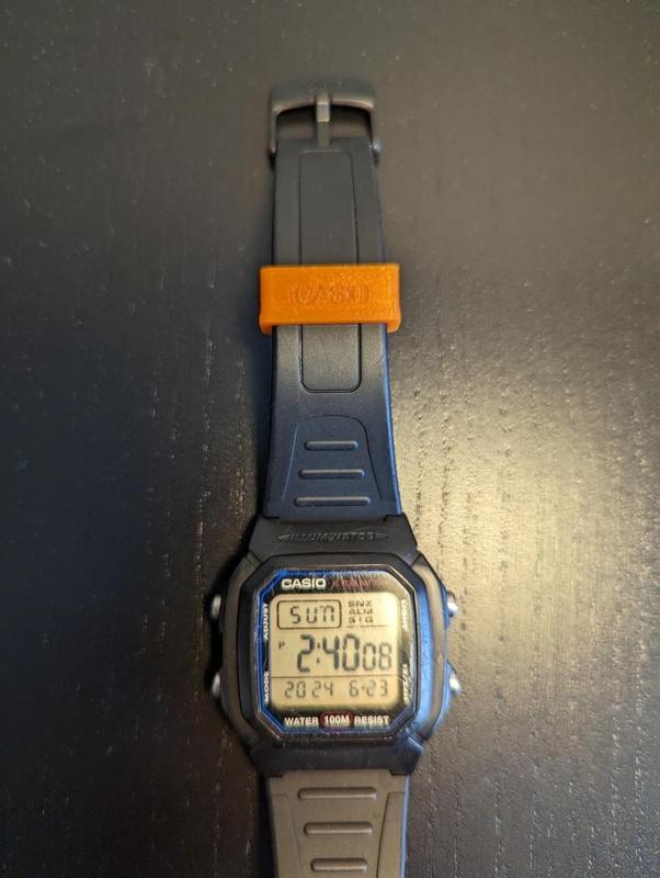 Casio W-800H Band Replacement