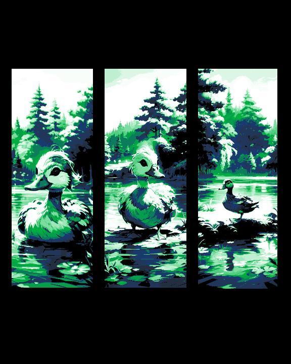 Funky Ducks Bookmark Set - Free