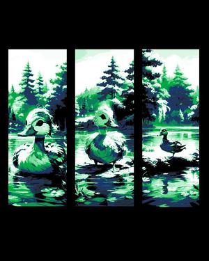 Funky Ducks Bookmark Set - Free