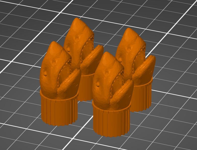 Shark Headed Air Valve Cap