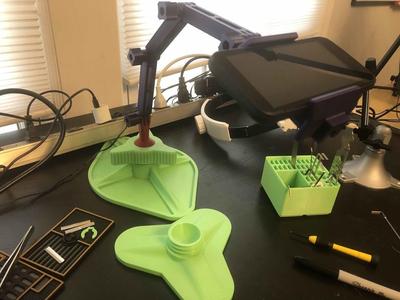 Modular arm for Chuck Vise
