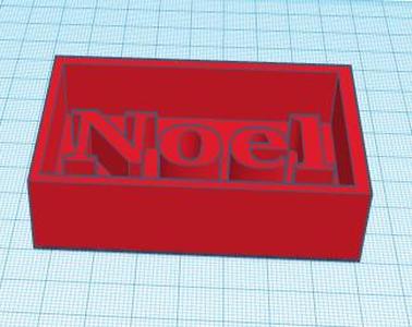 Noel Cookie Cutter