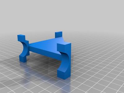 1/2" S40 Shelf Bracket (6" Shelf)