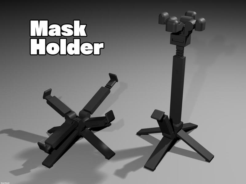 Adjustable Mask Holder