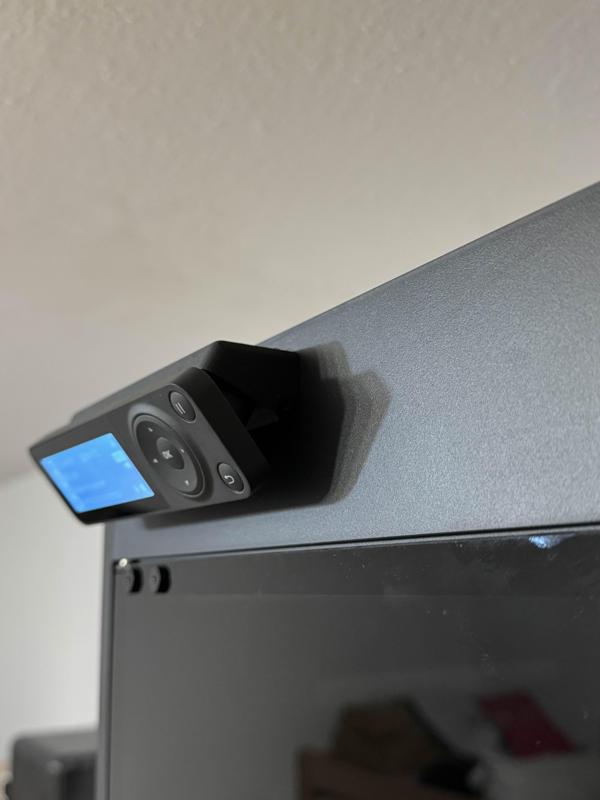 BambuLab P1P/P1S adapter for downward-facing display.