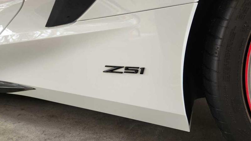 Stingray Z51 Emblem - 6&quot; (bevel)