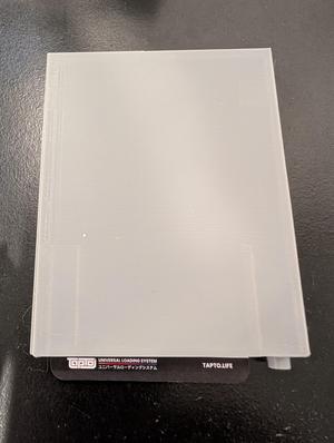 TapTo Card Reader With Spring Loaded Ejection Button case for Poker Card sized NFC Cards