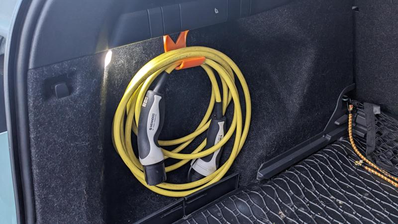 Skoda Enyaq cable hook