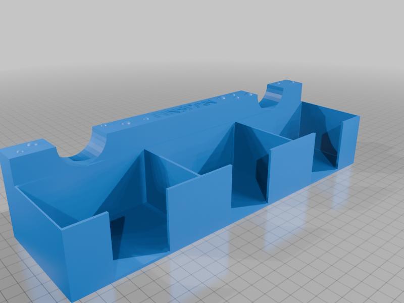 Finspan Game Insert (supports sleeved cards)